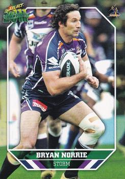 2011 NRL Champions #082 Bryan Norrie Front